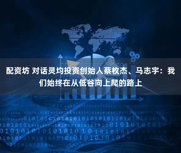 配资坊 对话灵均投资创始人蔡枚杰、马志宇：我们始终在从低谷向上爬的路上